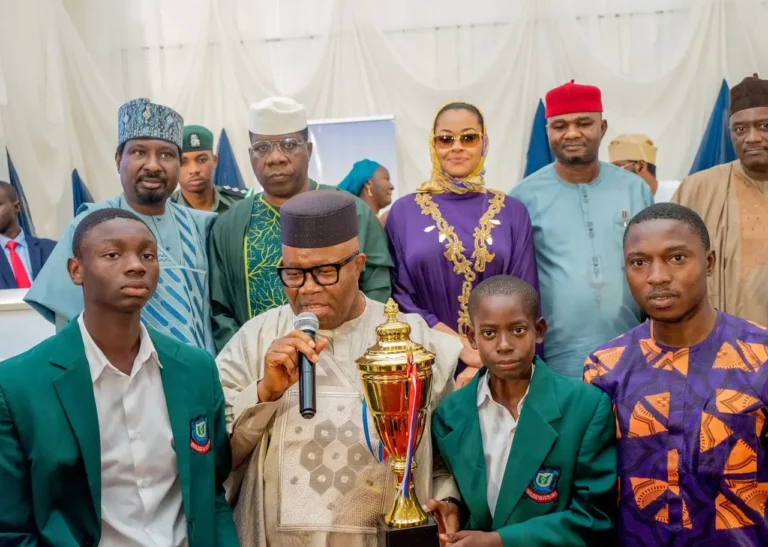 Senate President Godswill Akpabio Commends NILDS at 2023 National Quiz Competition