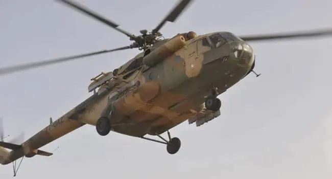 Nigerian Air Force MI-35P Helicopter Crash: Crew Members Survive Near-Disaster in Port Harcourt
