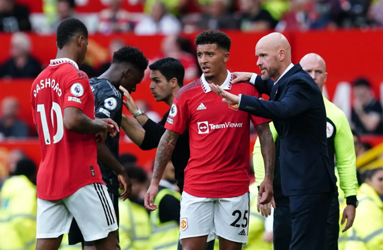 Manchester United Manager Erik ten Hag Clarifies Distinct Responses to Rashford and Sancho Incidents