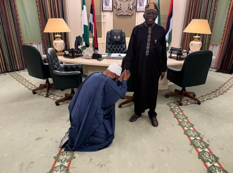 Governor Bago’s Gesture Sparks Debate After Meeting with Tinubu
