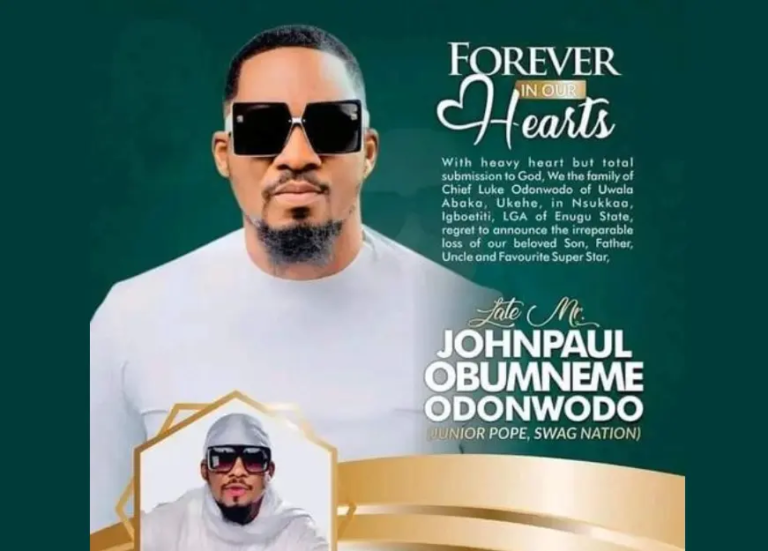 Junior Pope Funeral: Family Encourages Public to Trust Central Planning Committee for Updates