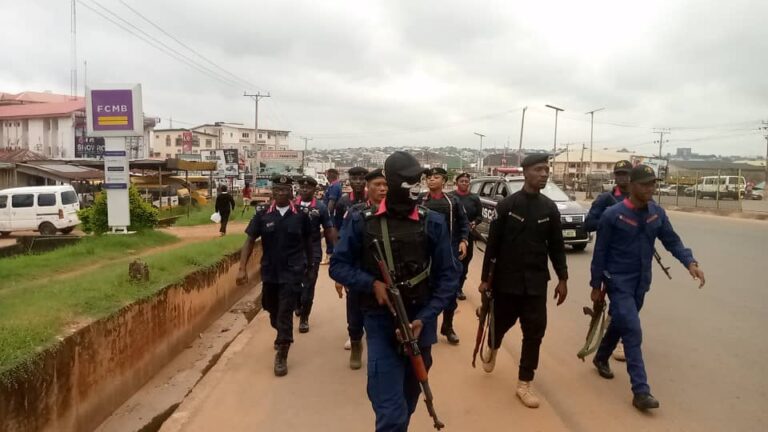 NSCDC Bolsters Security Presence in Anambra Ahead of Planned Hunger Protests