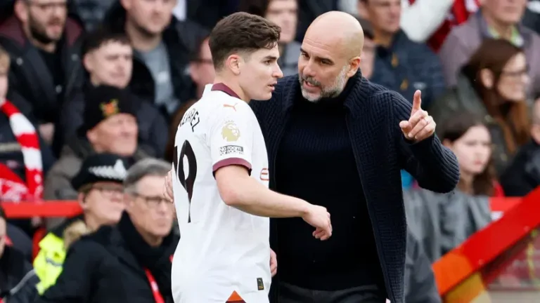 Guardiola Commends Alvarez’s “Significant” Impact as Atletico Madrid Transfer Looms