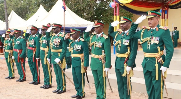 Nigerian Army Retires 15 Senior Generals in Kaduna Ceremony