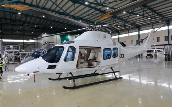 Nigerian Navy Bolsters Fleet with Three New Agusta Westland Helicopters