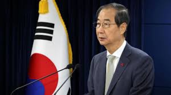 South Korea’s Parliament Impeaches Acting President Han Duck-soo Amid Political Turmoil