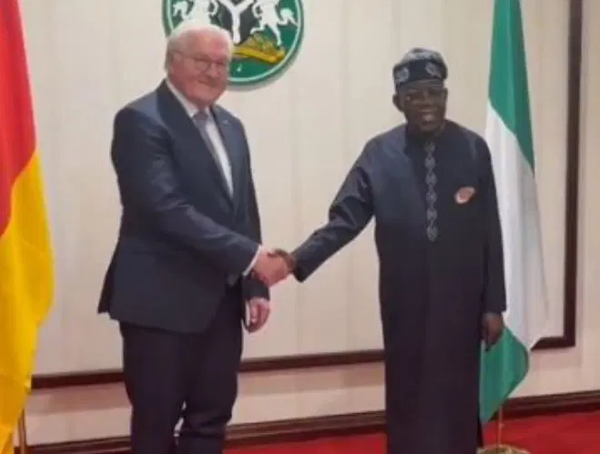 BREAKING: Tinubu Welcomes German President Steinmeier to Abuja for Strategic Talks