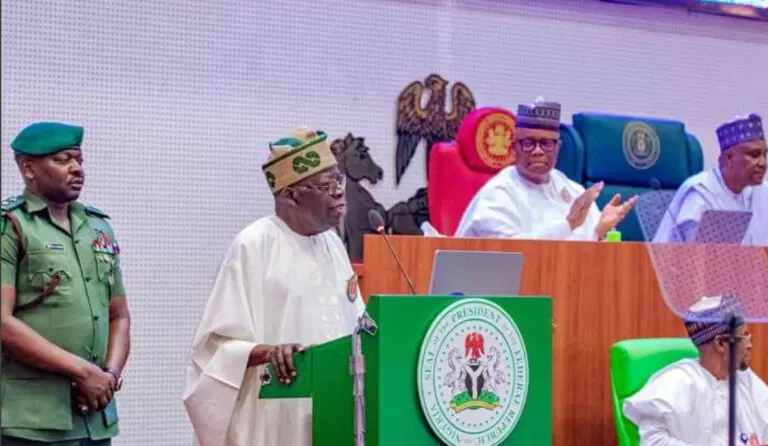 Tinubu Jokes About Re-Election During 2025 Budget Presentation at National Assembly