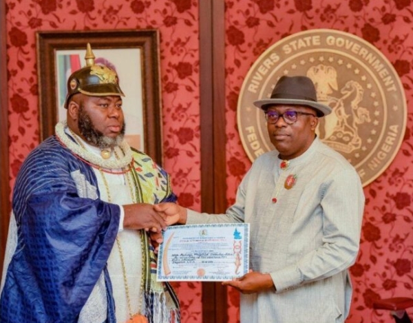 Governor Fubara Recognizes Asari Dokubo, Three Others as Traditional Rulers in Rivers State
