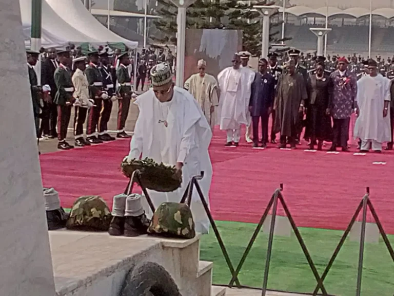 Shettima, Akpabio, Others Honor Fallen Heroes at Armed Forces Remembrance