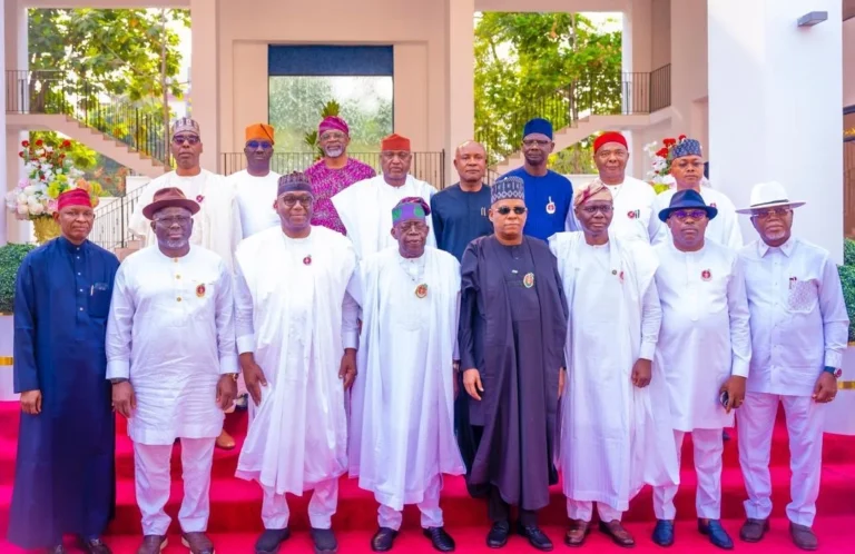 Shettima, Governors, and Lawmakers Visit President Tinubu for New Year Homage in Lagos