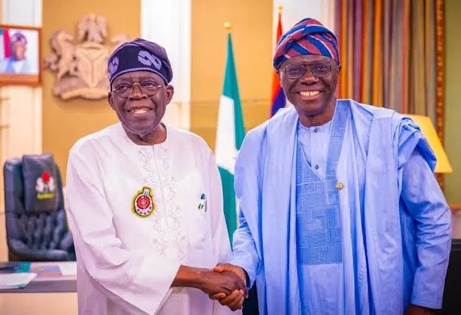 President Tinubu Celebrates Sanwo-Olu at 60, Commends Lagos Governor’s Leadership