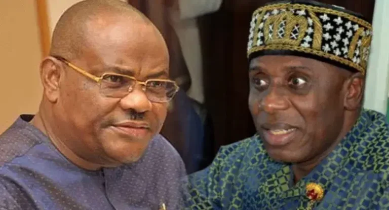 Wike Mocks Amaechi’s Courage to Run Again, Dubs 2027 Bid “Dead on Arrival”