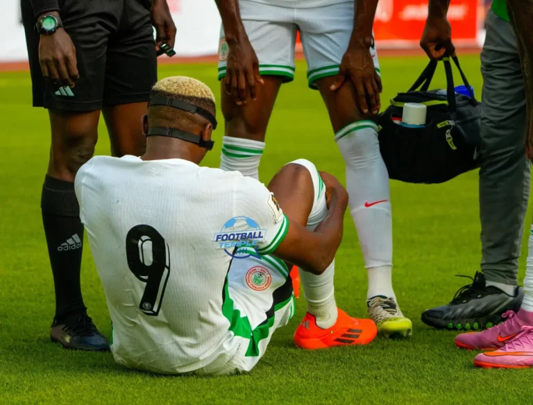 Osimhen Injury Blow: Striker to Miss Nigeria’s World Cup Clash with Bafana Bafana