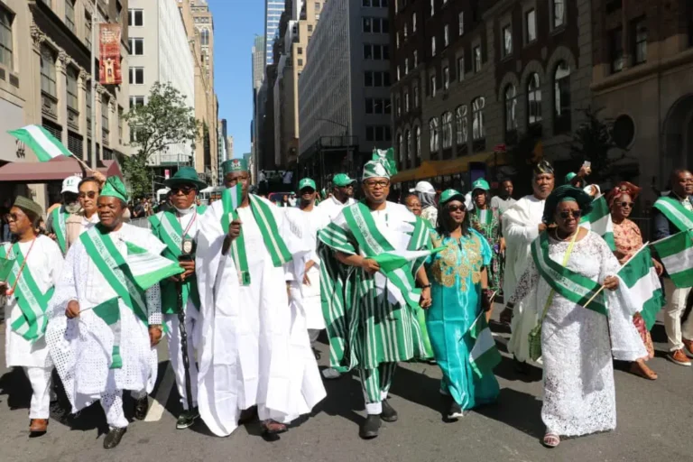Green and White Pride: Thousands Celebrate Nigeria’s 65th Independence in New York Parade