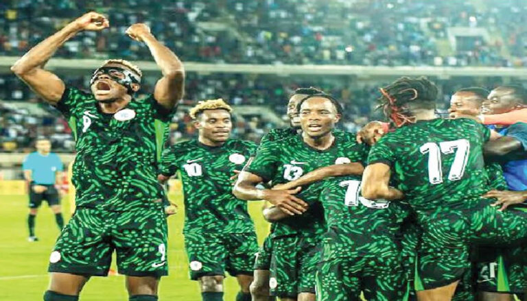 Super Eagles Keep World Cup Dream Alive with 2–1 Victory Over Lesotho
