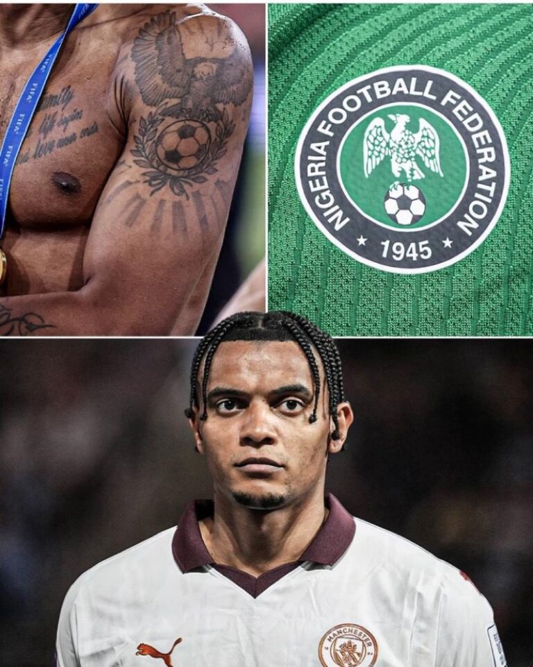Akanji Speaks on Nigerian Heritage Behind His Iconic Eagle Tattoo