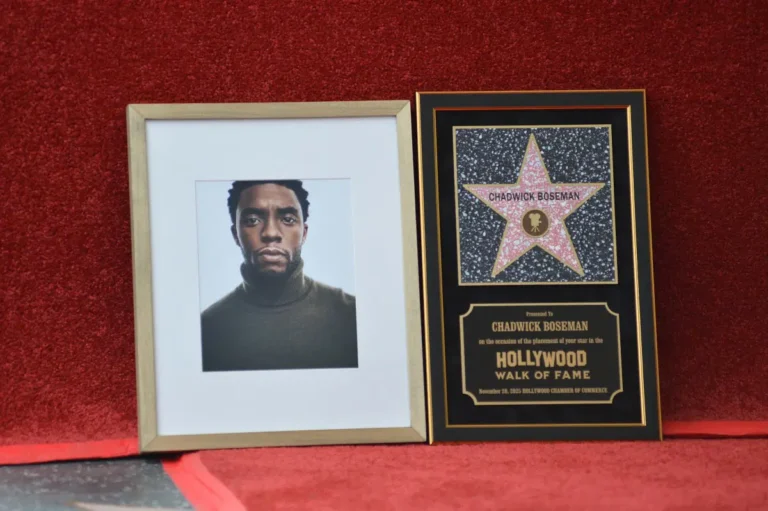 Hollywood Immortalizes Chadwick Boseman With Posthumous Walk of Fame Star
