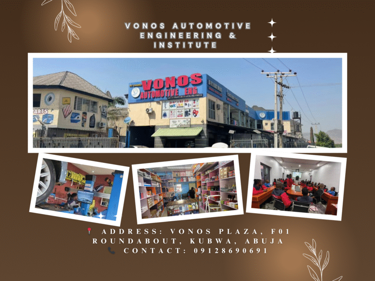 Vonos Automotive Engineering & Institute – Where Expertise Drives Excellence.