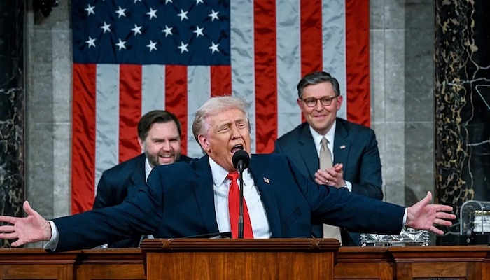 Trump Breaks Record With 1-Hour, 47-Minute Address to Congress