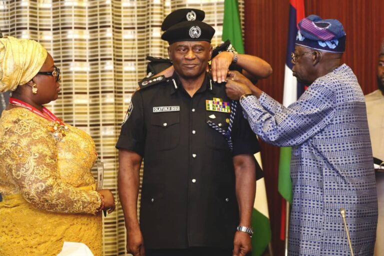 Tinubu Tasks Disu to Rebuild Police as New IGP Vows Zero Tolerance for Corruption