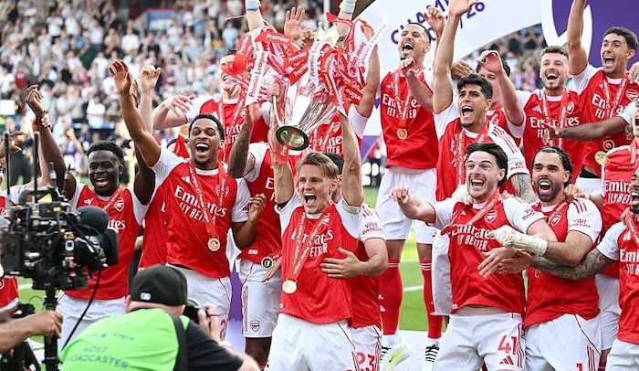 Arsenal F.C. Valued at €4.9bn, Ranked Fifth Most Valuable Club in Europe