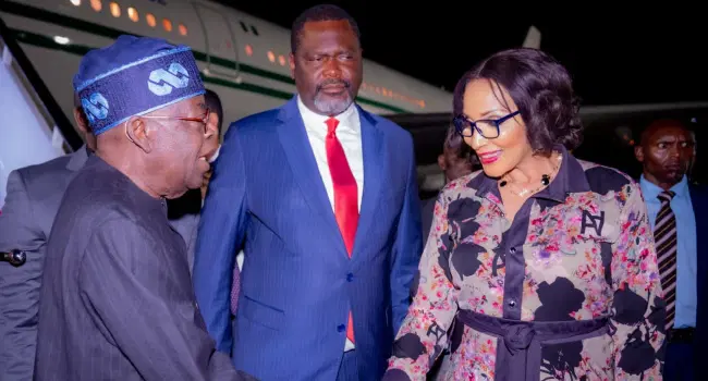 Tinubu Lands in Nairobi for High-Level Africa Development Summit